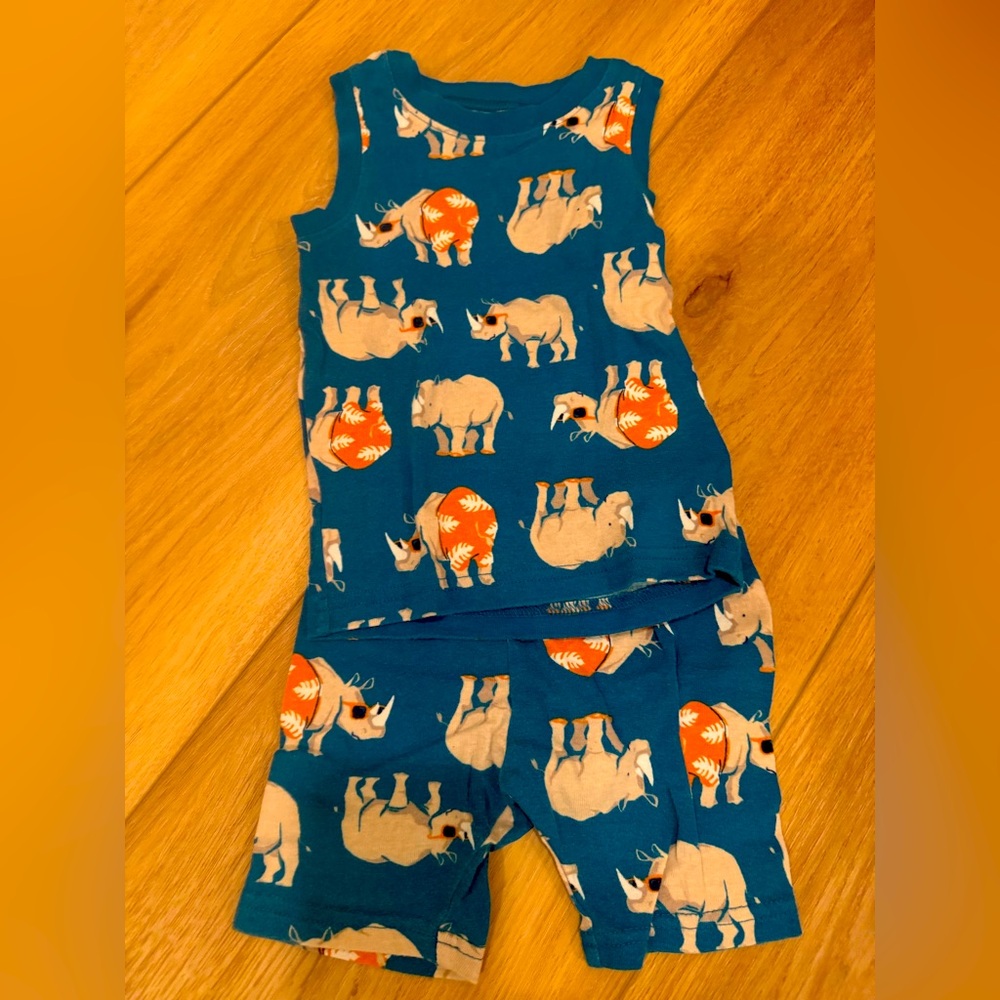 2T Carter’s sleeveless short pjs